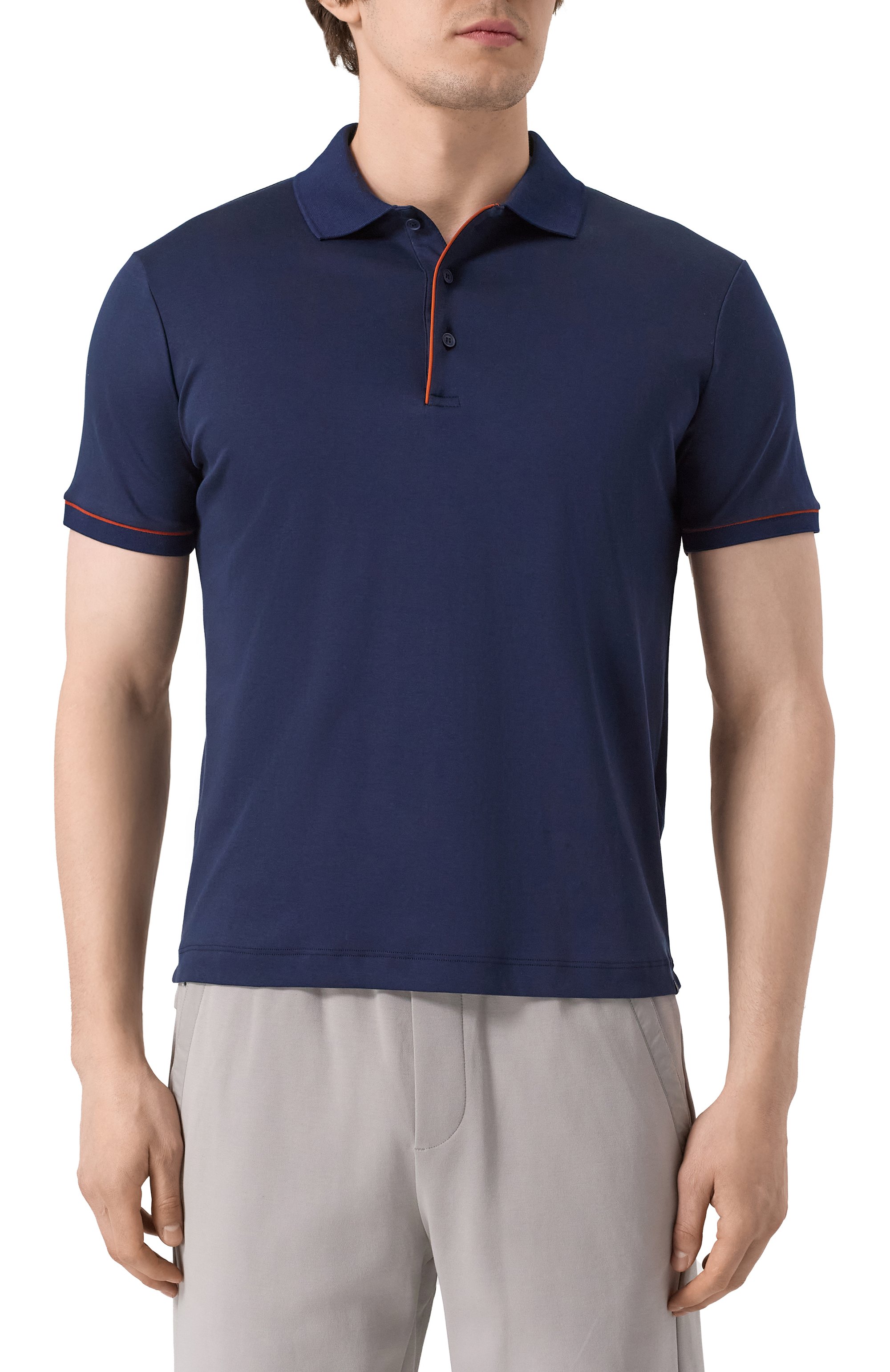 Хлопковое поло PAUL&SHARK, арт. 25411323, фото 3