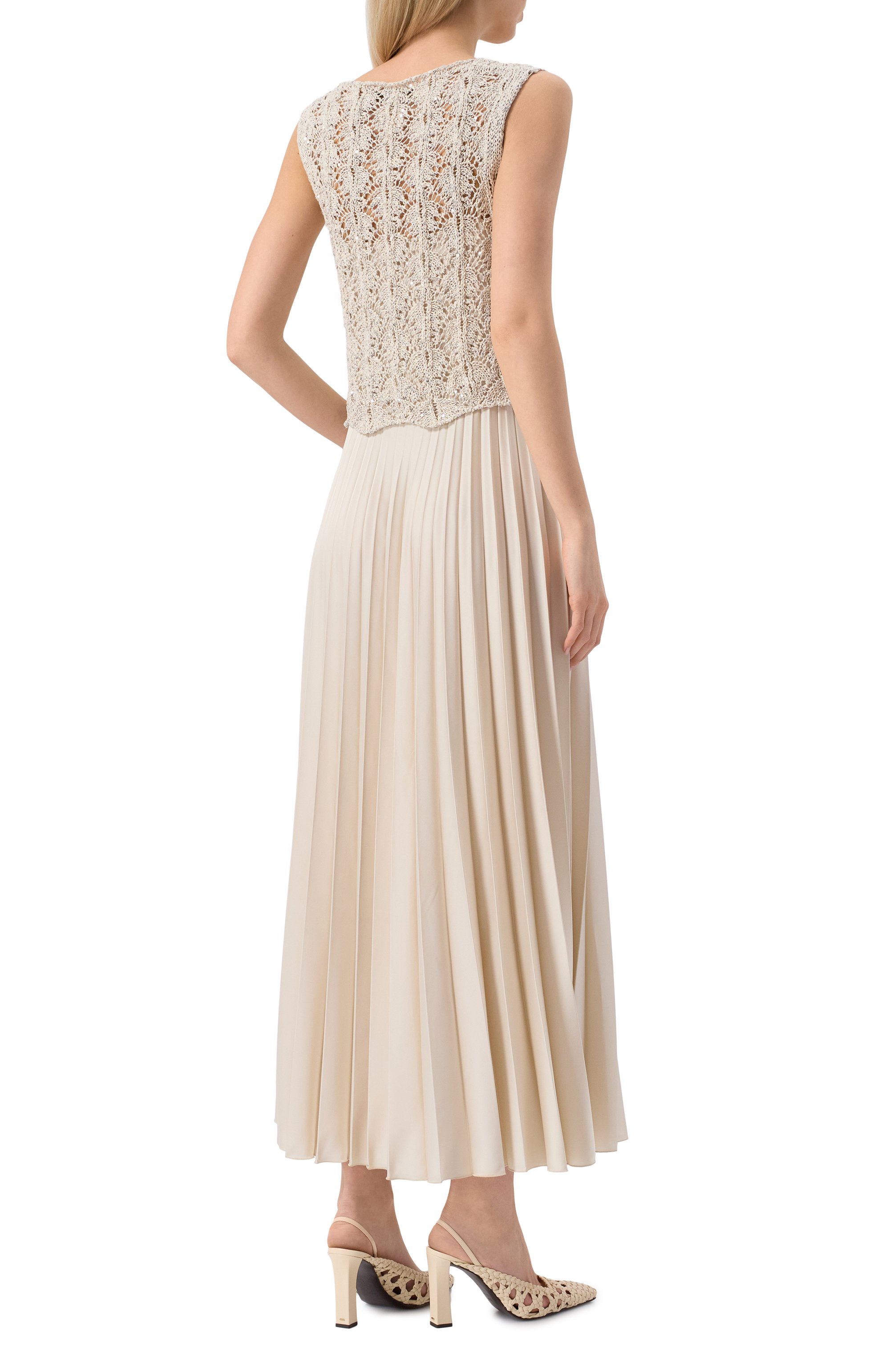 Платье из хлопка и вискозы D.EXTERIOR, арт. 60471, фото 4