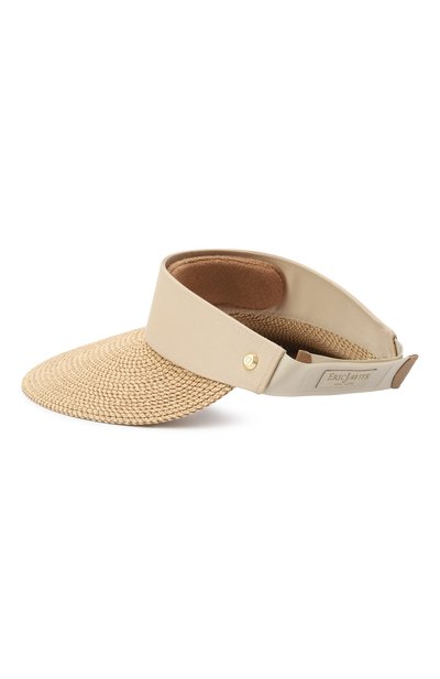 Козырек champ ii ERIC JAVITS бежевого цвета по цене 32800 руб., арт. 12164/PEANUT, фото 3 Козырек champ ii ERIC JAVITS, арт. 12164/PEANUT, фото 3