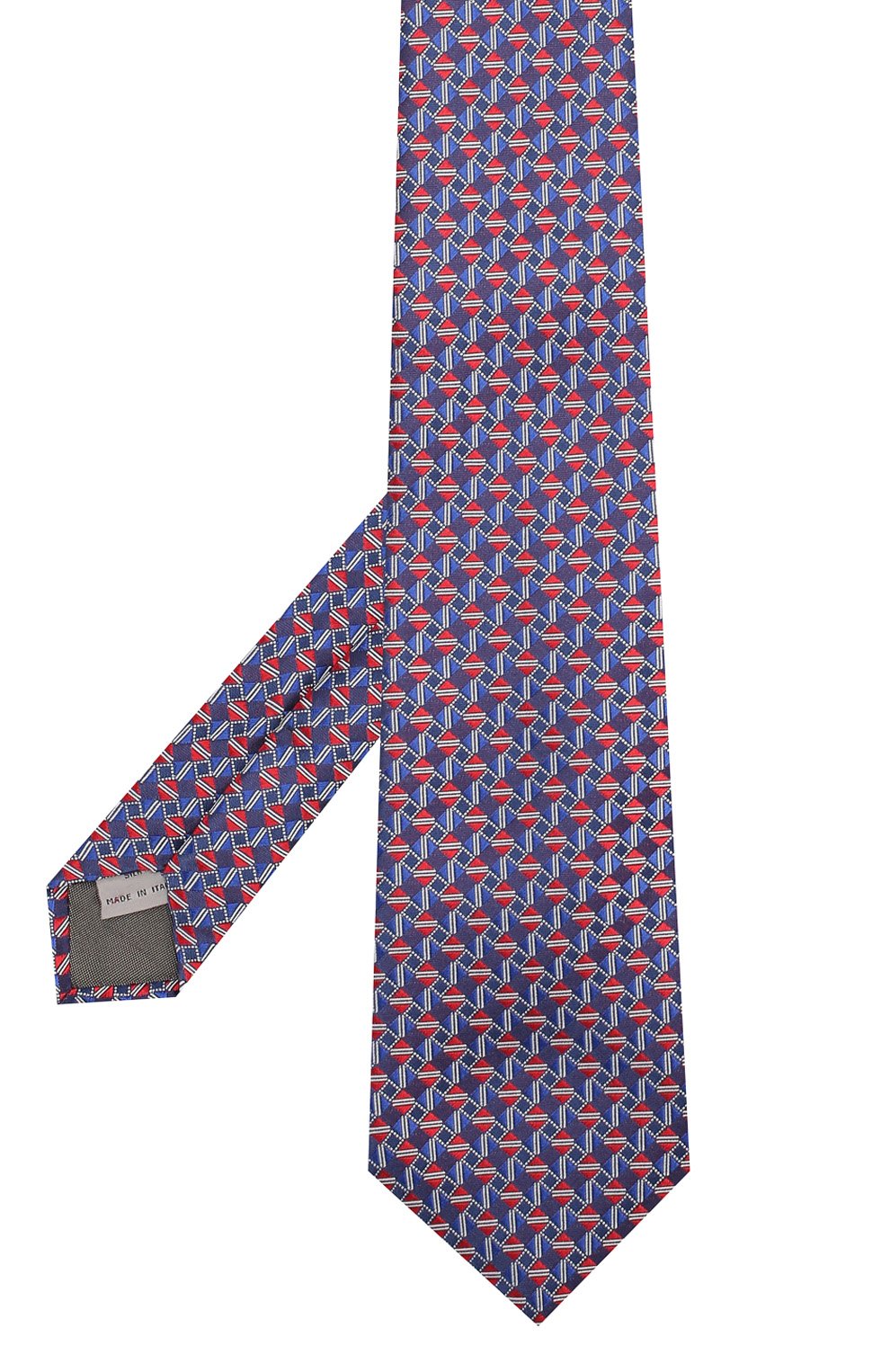 Шелковый галстук CANALI синего цвета по цене 8995 руб., арт. 18/HJ02034, фото 2 Шелковый галстук CANALI, арт. 18/HJ02034, фото 2