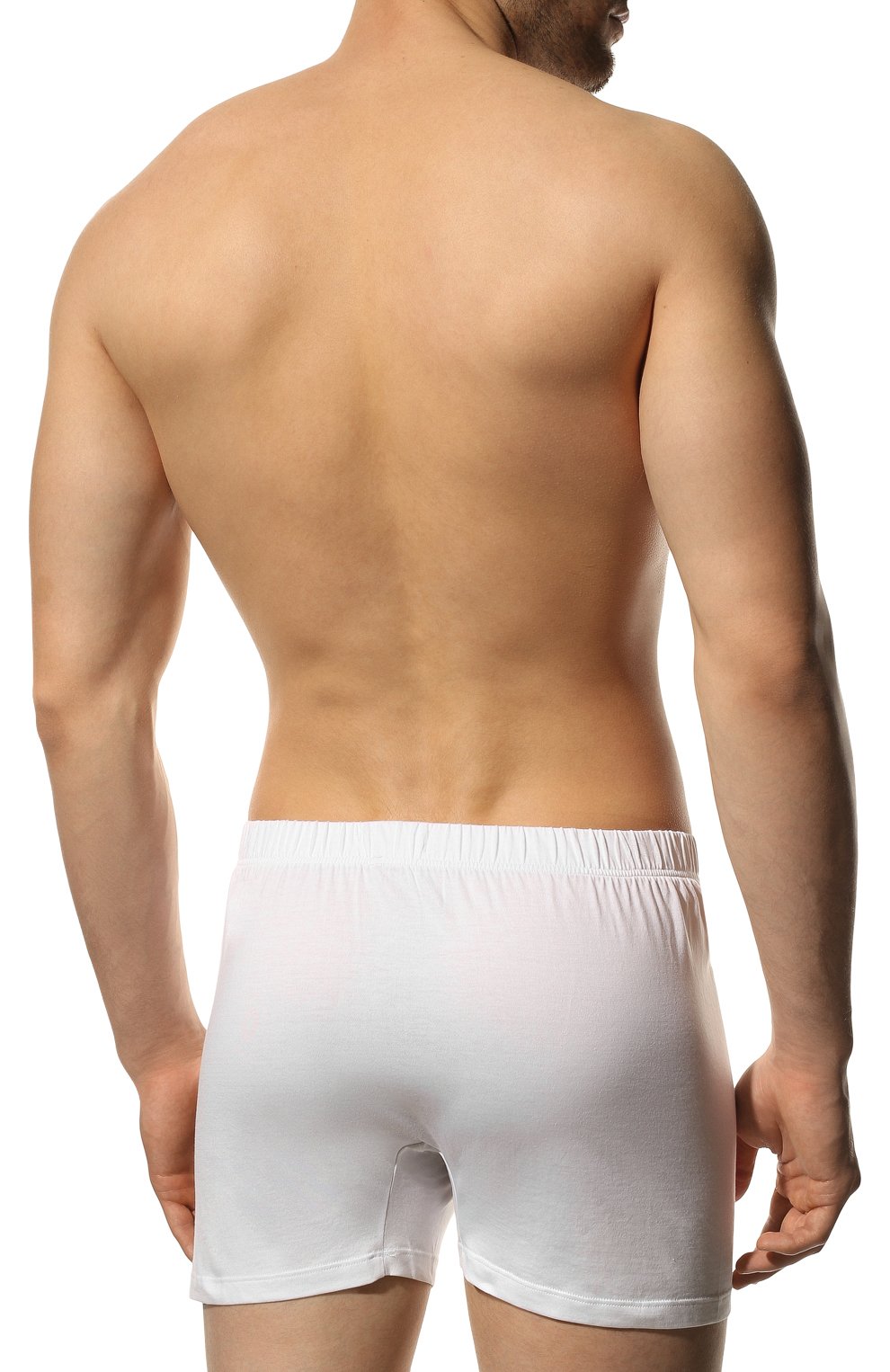 Хлопковые боксеры STEFANO RICCI белого цвета по цене 38150 руб., арт. BXM21/SIC0TT, фото 3 Хлопковые боксеры STEFANO RICCI, арт. BXM21/SIC0TT, фото 3