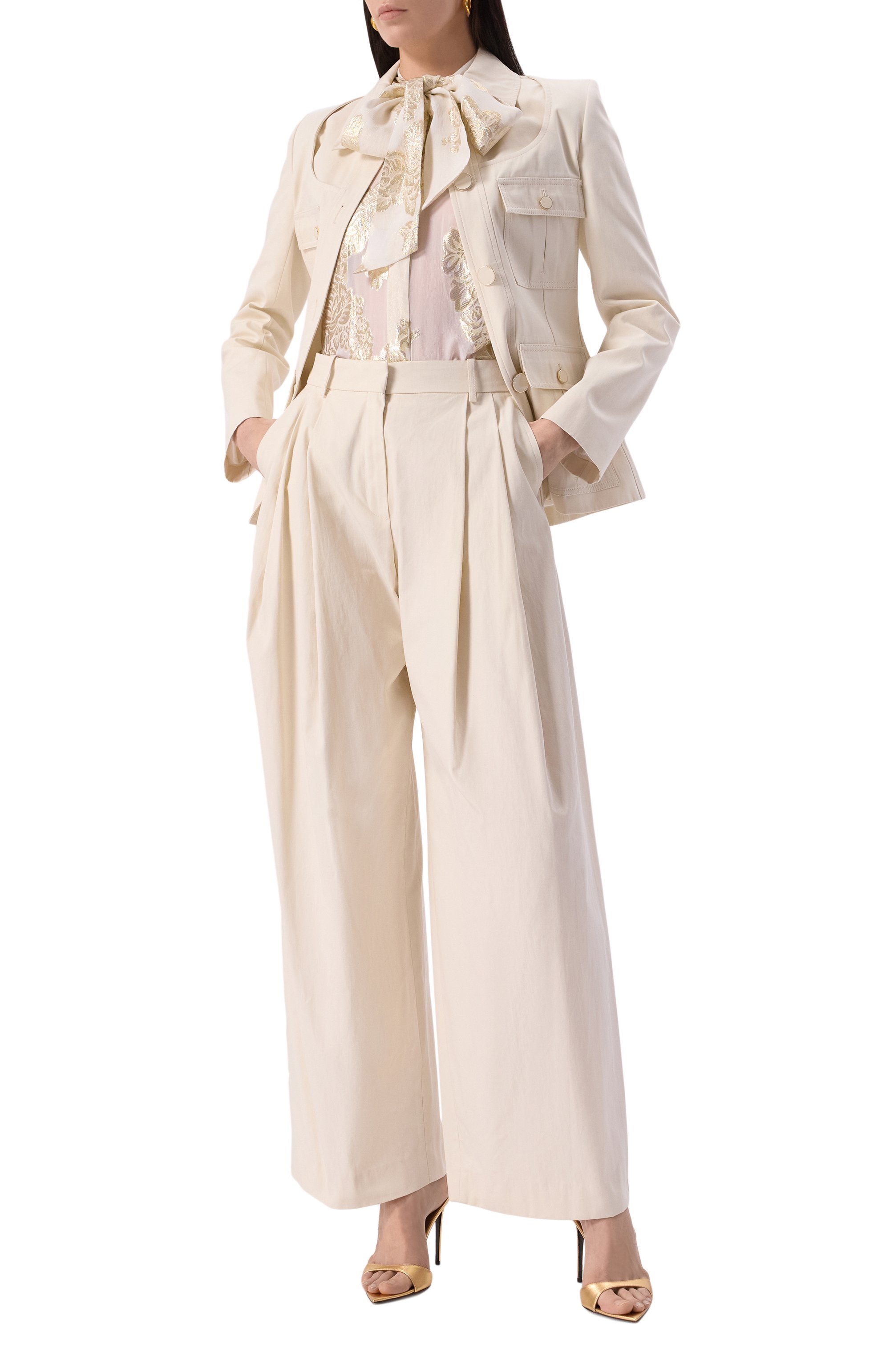 Шелковая блузка CHLOÉ, арт. CHC25SHT02413, фото 2