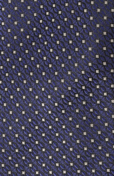 Шелковый галстук CANALI темно-синего цвета по цене 17600 руб., арт. 18/HJ03643, фото 4 Шелковый галстук CANALI, арт. 18/HJ03643, фото 4