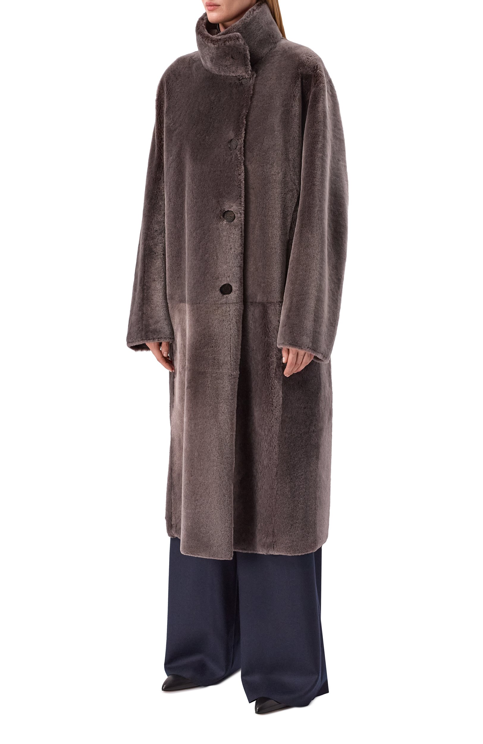 Двусторонняя дубленка из ягненка GIORGIO ARMANI, арт. GW004218/AF29339, фото 3