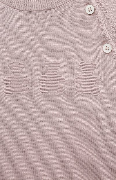 Хлопковый пуловер BRUNELLO CUCINELLI розового цвета по цене 42300 руб., арт. B29M20700, фото 3 Хлопковый пуловер BRUNELLO CUCINELLI, арт. B29M20700, фото 3