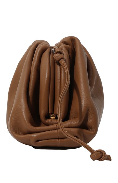 Клатч pouch mini BOTTEGA VENETA бежевого цвета по цене 117500 руб., арт. 585852/VCP40, фото 4 Клатч pouch mini BOTTEGA VENETA, арт. 585852/VCP40, фото 4