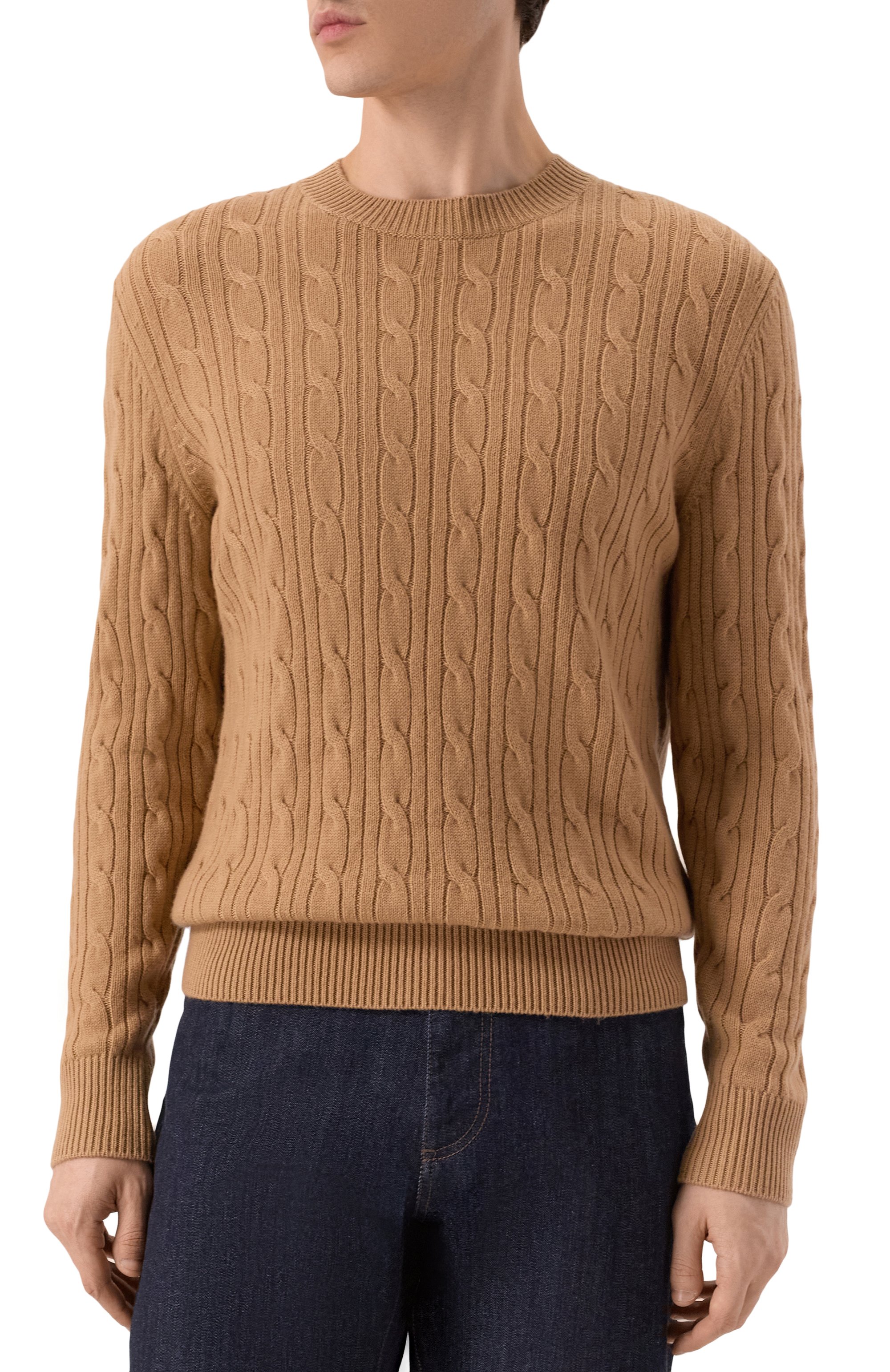 Джемпер из шерсти и кашемира BOSS, арт. 50549975, фото 3