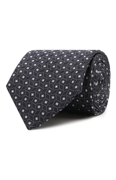 Мужской шелковый галстук CORNELIANI, арт. 87U302-1120312/00