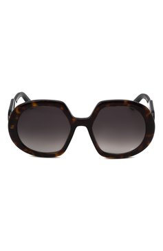 Женские солнцезащитные очки DIOR EYEWEAR темно-коричневого цвета, арт. DI0RB0BBY R1U 20A1 | Фото 3 (Тип очков: С/з; Нос: Не проставлено; Материал: Металл; Региональные ограничения белый список (Axapta Mercury): Не проставлено; Оптика Гендер: оптика-женское; Очки форма: Oversized)