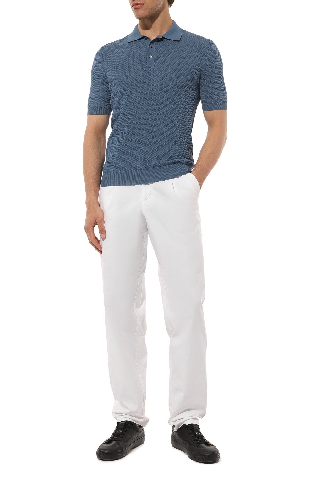 Хлопковое поло GRAN SASSO, арт. 57113/20620, фото 2