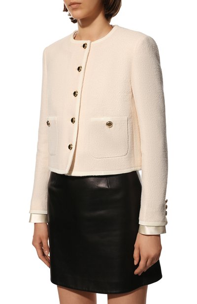 Жакет из шерсти и шелка MIU MIU, арт. MH1771-10RL-F0304, фото 3