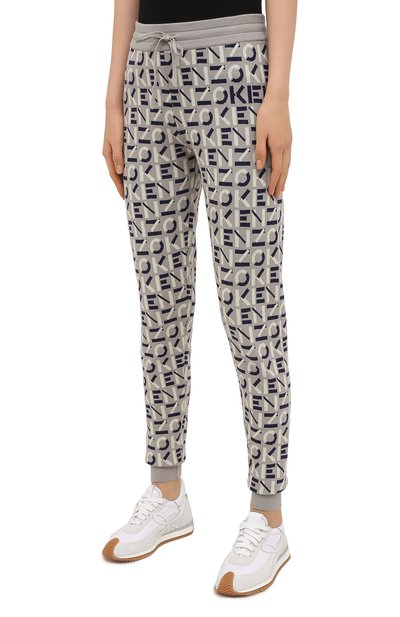 Хлопковые джоггеры kenzo sport KENZO, арт. FB52PA5313SC, фото 3