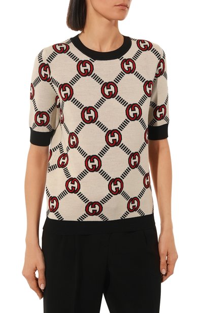 Шерстяной пуловер GUCCI, арт. 678310 XKB7T, фото 3