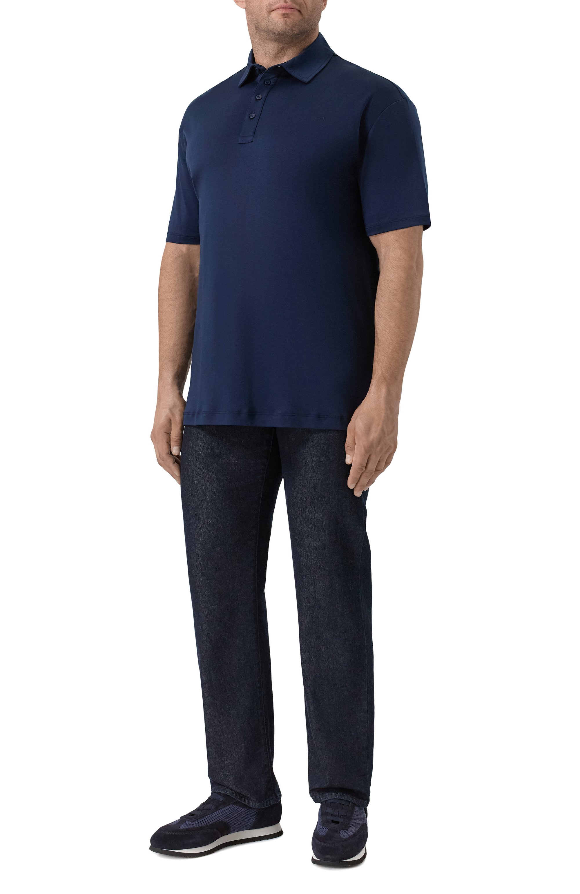 Хлопковое поло PAUL&SHARK, арт. 15311732/3XL-6XL, фото 2