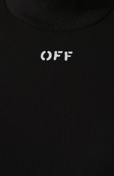 Хлопковый топ OFF-WHITE, арт. 0WAA058R191430531001, фото 5
