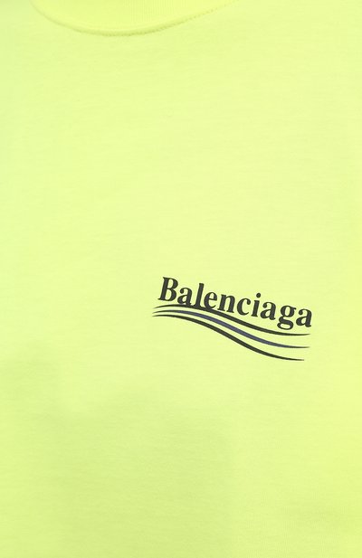 Хлопковая футболка BALENCIAGA, арт. 641655/TJVF7, фото 5