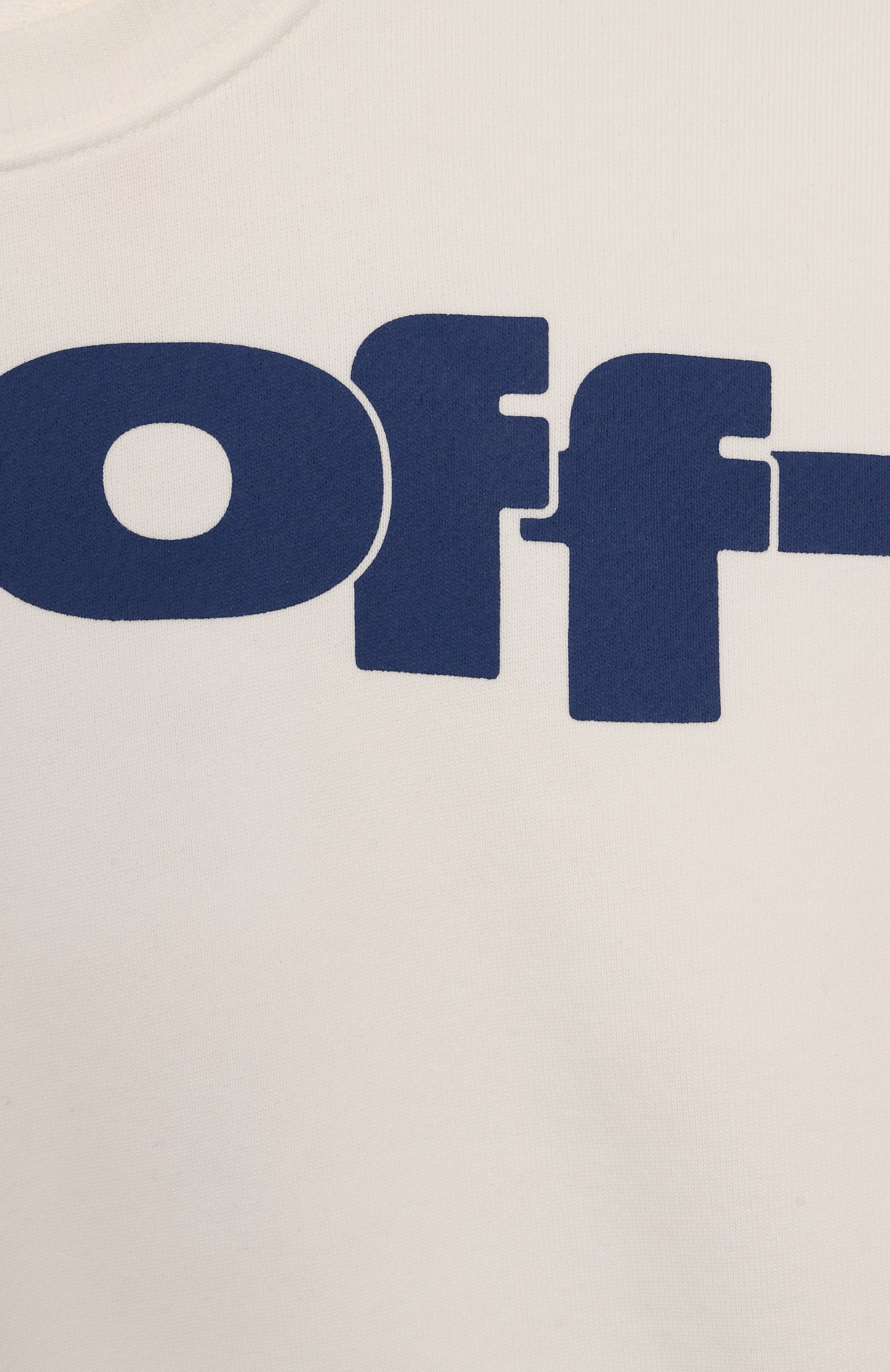 Хлопковый свитшот OFF-WHITE, арт. 0BBA001S25FLE002/12+, фото 3
