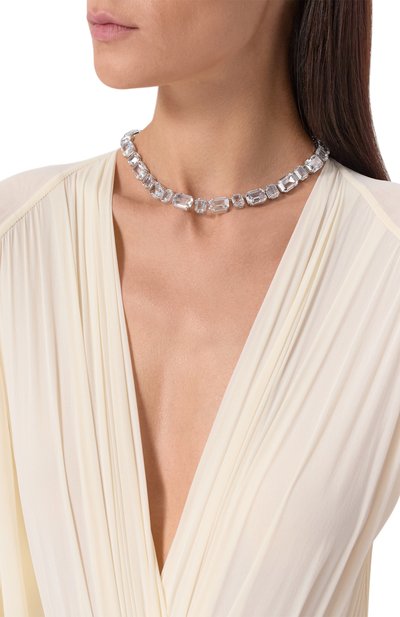 Колье millenia tennis SWAROVSKI прозрачного цвета по цене 58500 руб., арт. 5705757, фото 2 Колье millenia tennis SWAROVSKI, арт. 5705757, фото 2