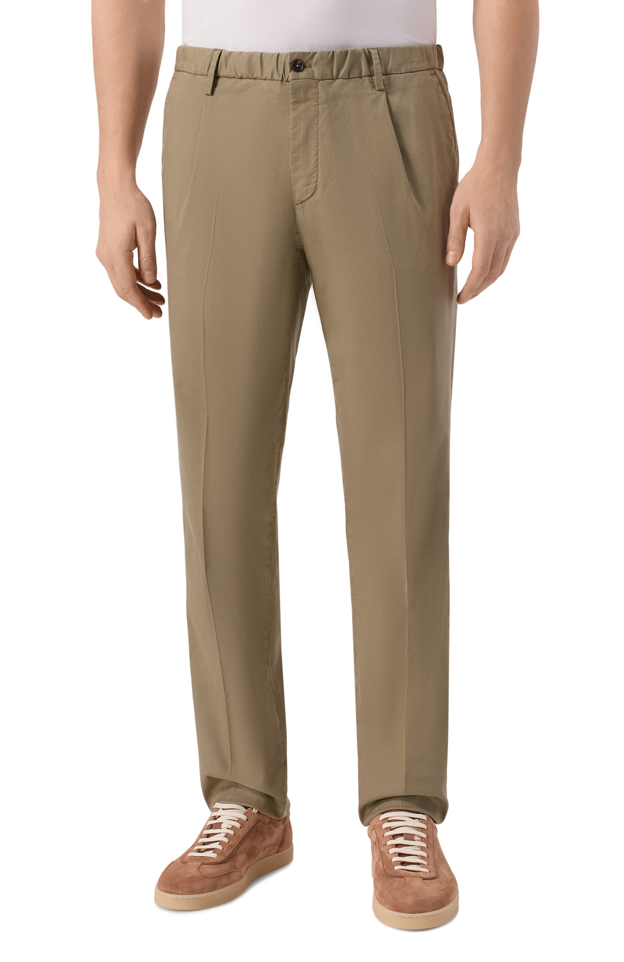 Брюки из лиоцелла и хлопка CORNELIANI, арт. 274ED6/2720129, фото 3