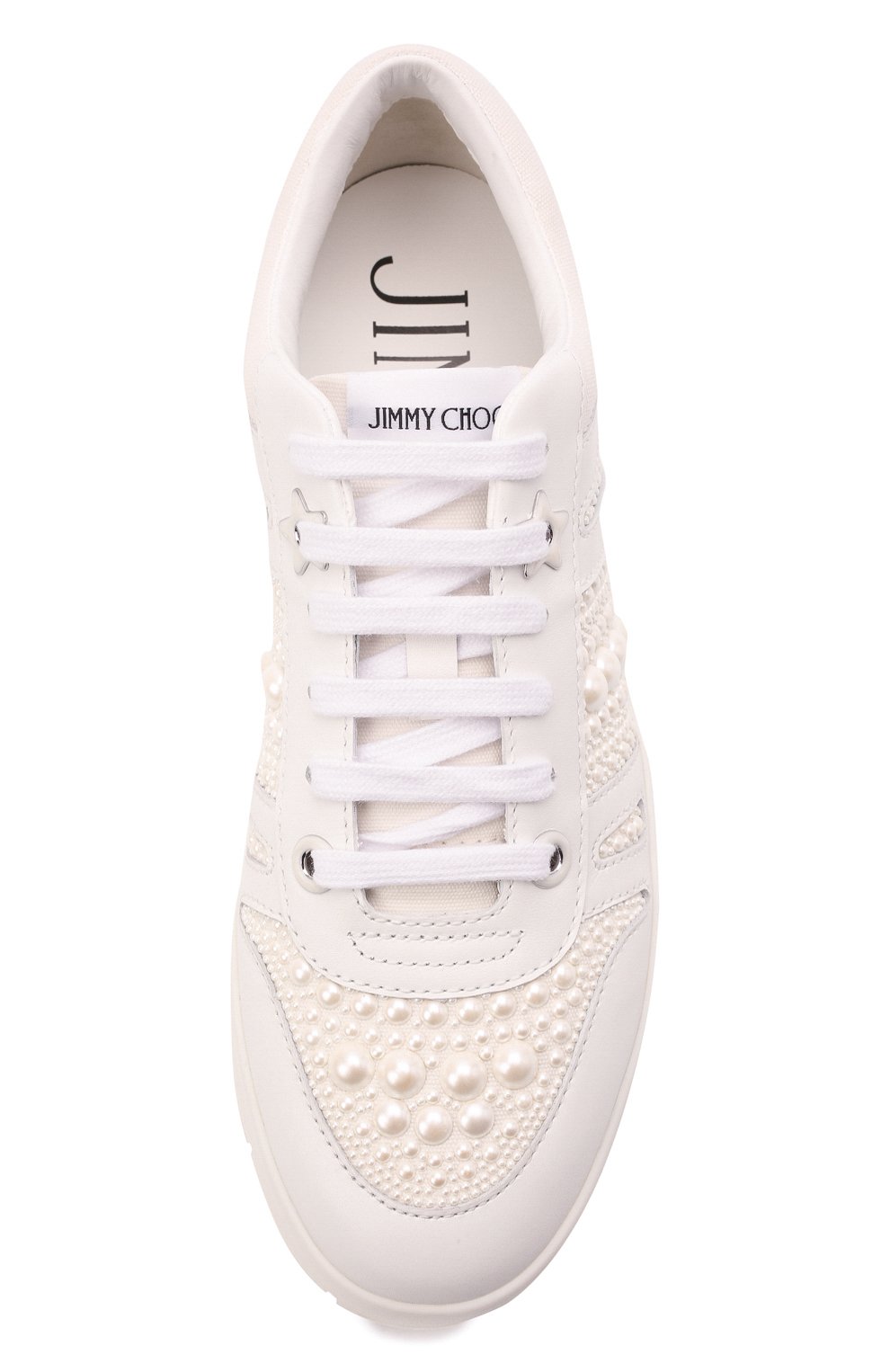 Комбинированные кеды hawaii JIMMY CHOO, арт. HAWAII/F/ZCY, фото 5