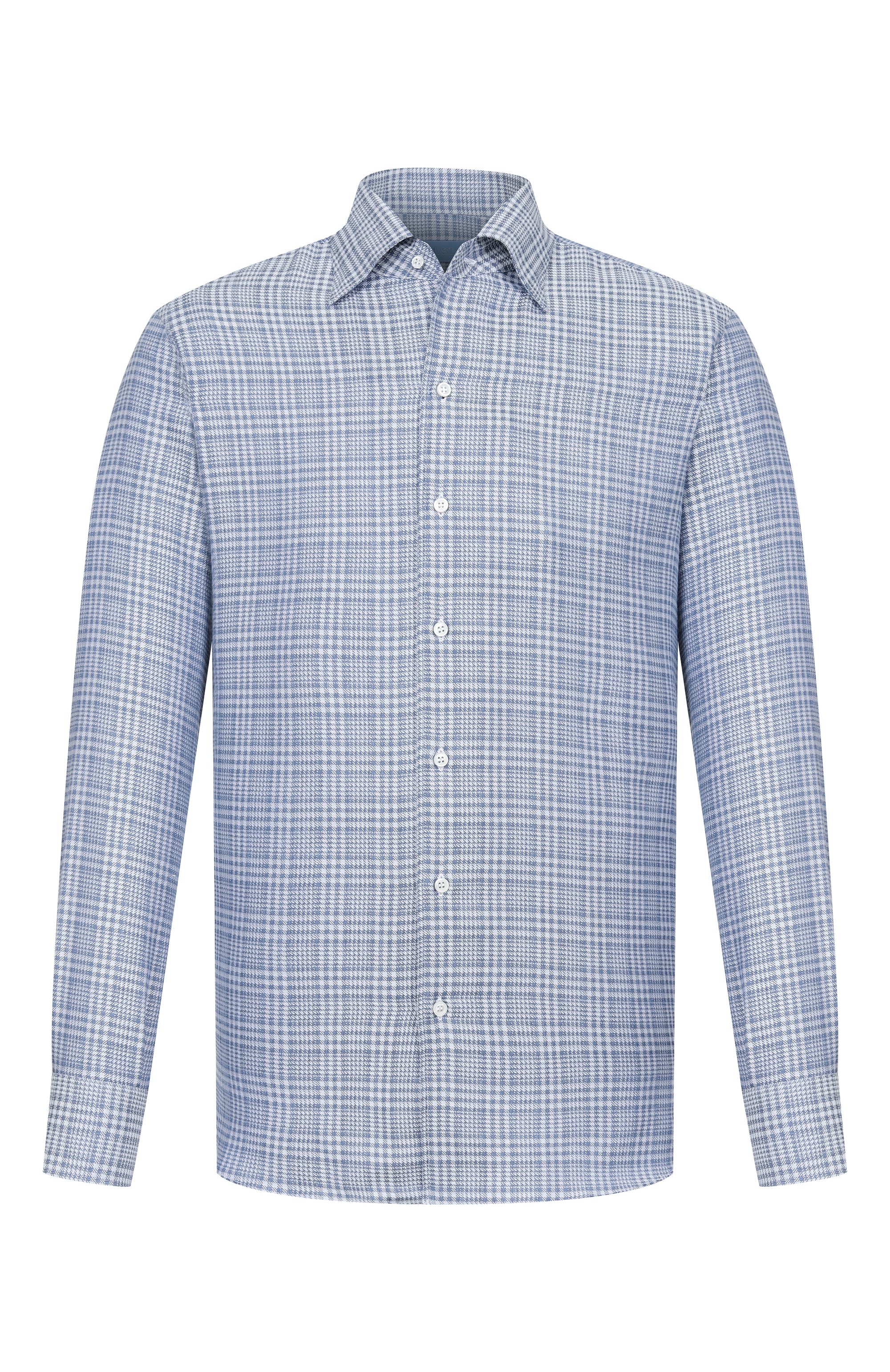 Рубашка из хлопка и кашемира MVST, арт. M0RBIDA/CANNES/SQUARED/505, фото 1