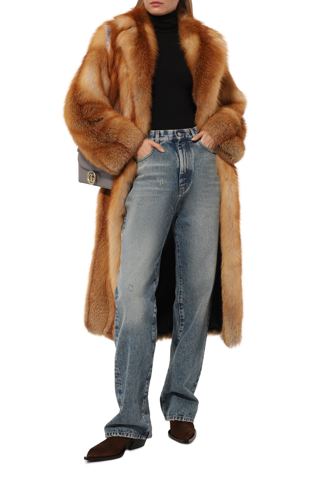 Шуба из меха лисы GIULIA GURMAN, арт. 717240125T8G, фото 2