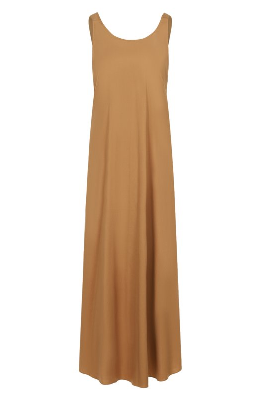 Хлопковое платье Max Mara ROMEA 2516221019 Бежевый ROMEA 2516221019