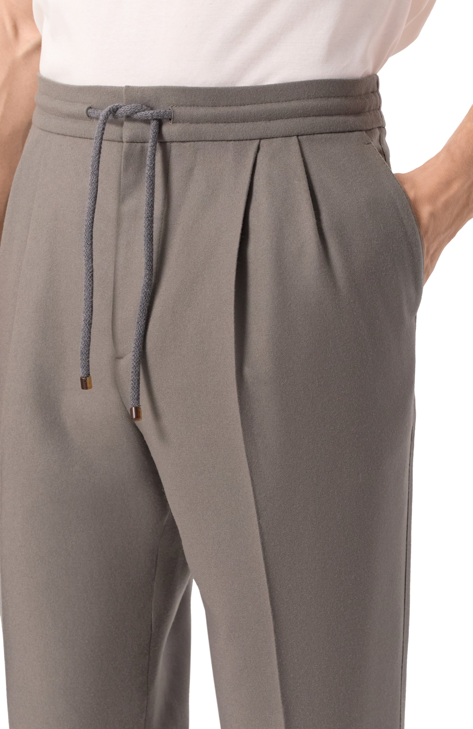 Шерстяные брюки BRUNELLO CUCINELLI, арт. M038PE1710, фото 5