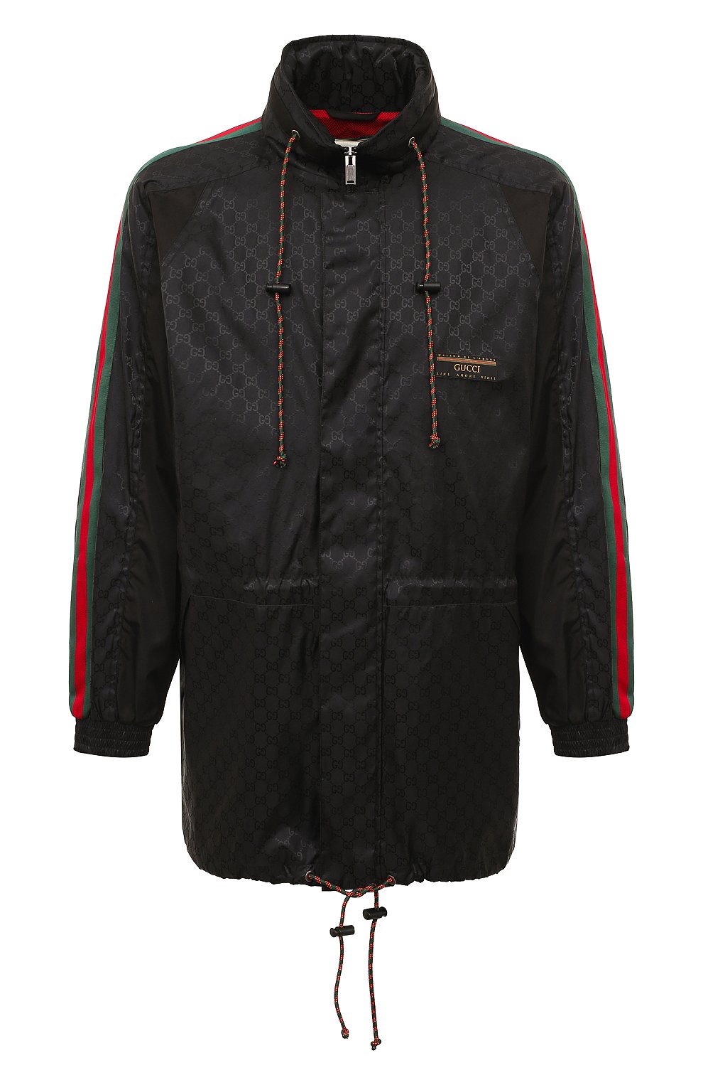 Куртка GUCCI черного цвета по цене 230400 руб., арт. 618891 ZAENY, фото 1 Куртка GUCCI, арт. 618891 ZAENY, фото 1