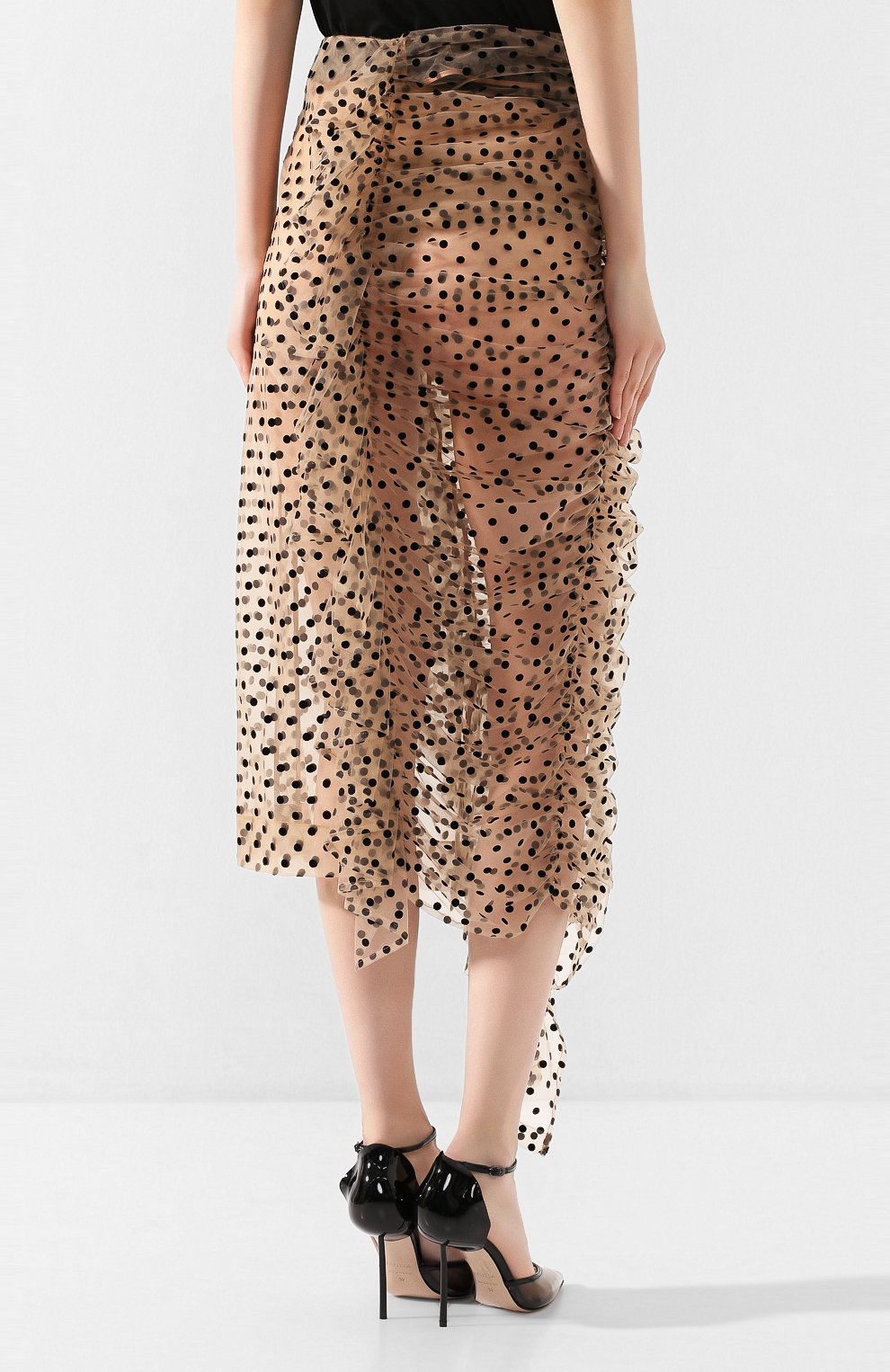 Юбка в горох DRIES VAN NOTEN, арт. 201-10800-9150, фото 4