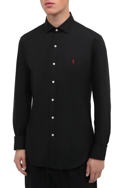 Хлопковая рубашка POLO RALPH LAUREN, арт. 710815096, фото 3
