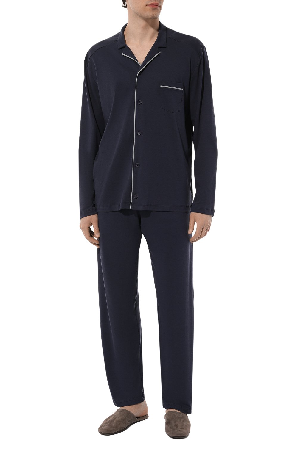 Хлопковая пижама HANRO, арт. 075587, фото 2