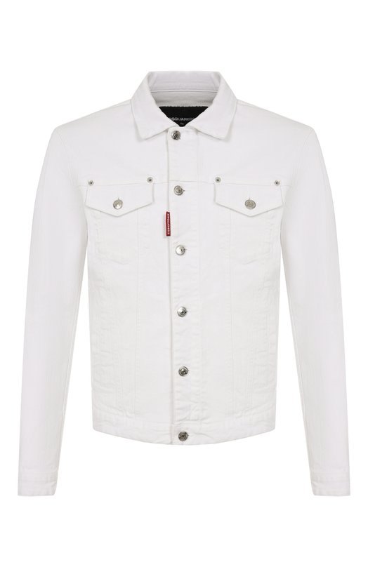 Джинсовая куртка Dsquared2 S74AM1673/S39781 Белый S74AM1673/S39781