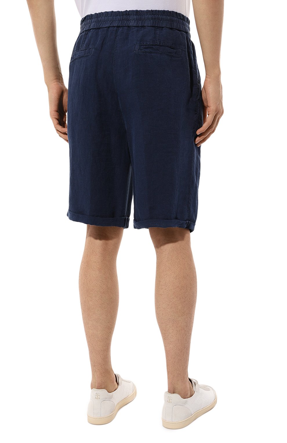 Льняные шорты BRUNELLO CUCINELLI, арт. M243DU0020, фото 4