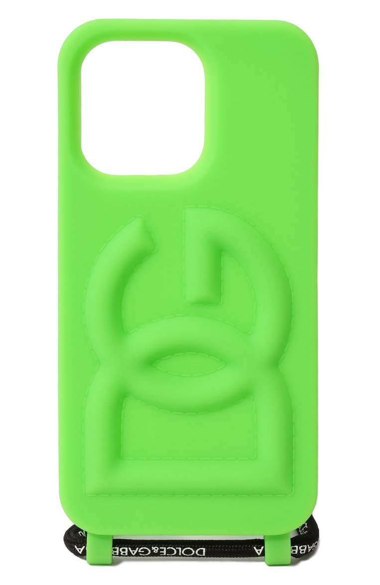 Чехол для iphone 13 pro DOLCE & GABBANA зеленого цвета, арт. BP3231/AG816 | Фото 1 (Нос: Не проставлено; Региональные ограничения белый список (Axapta Mercury): Не проставлено)