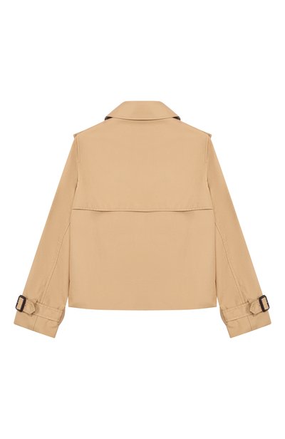 Хлопковый тренч BURBERRY бежевого цвета по цене 89950 руб., арт. 8126123, фото 2 Хлопковый тренч BURBERRY, арт. 8126123, фото 2