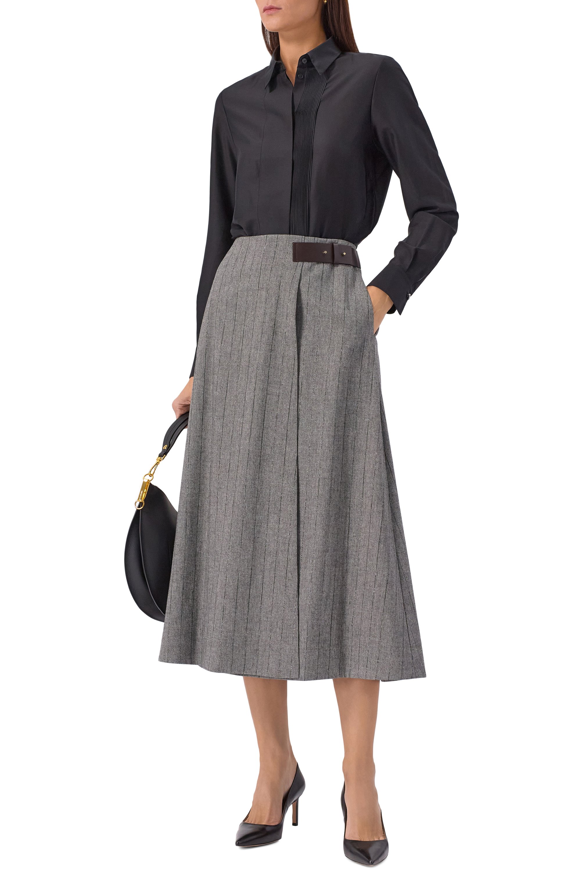 Рубашка из лиоцелла и шелка BOSS, арт. 50548399, фото 2