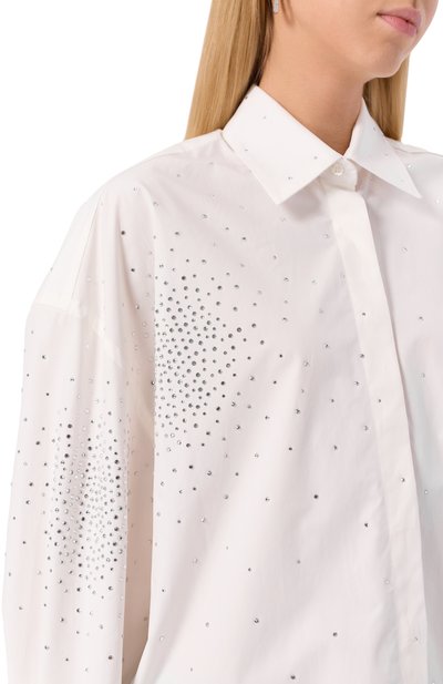 Хлопковая рубашка GIUSEPPE DI MORABITO, арт. 05FWED168C 05425, фото 5