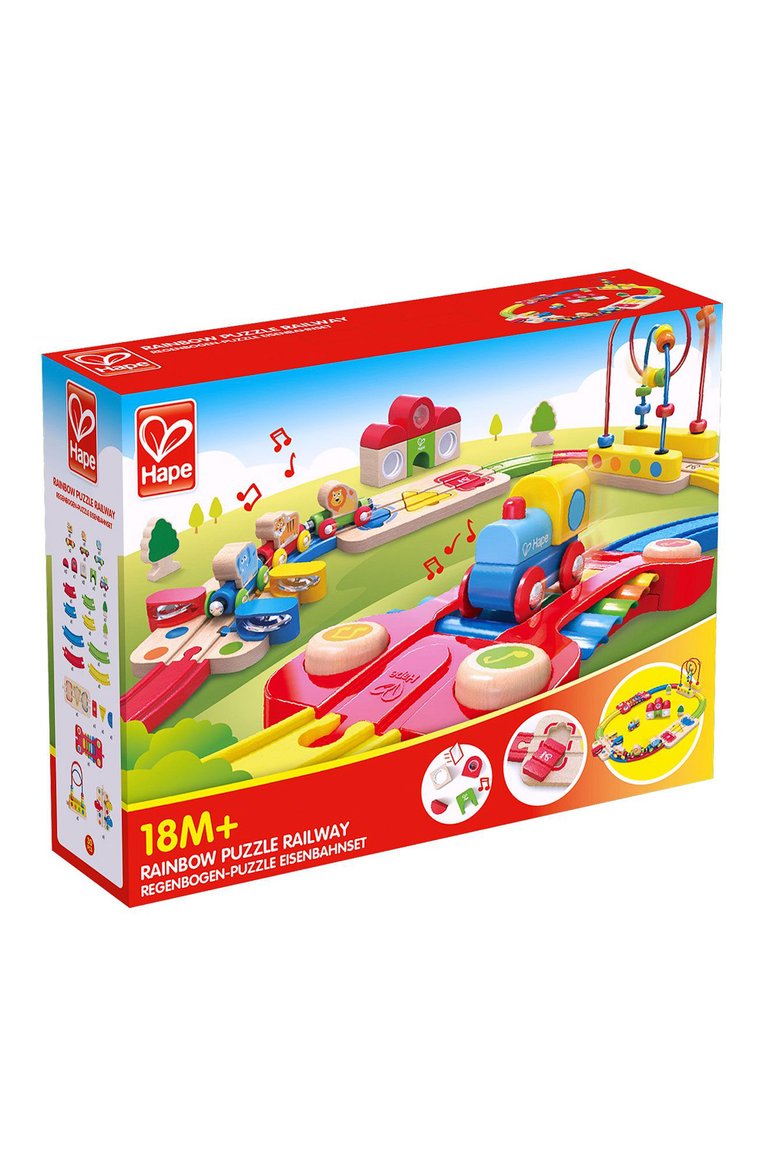 Музыкальная игрушка железная дорога HAPE, арт. E3826_HP, фото 1