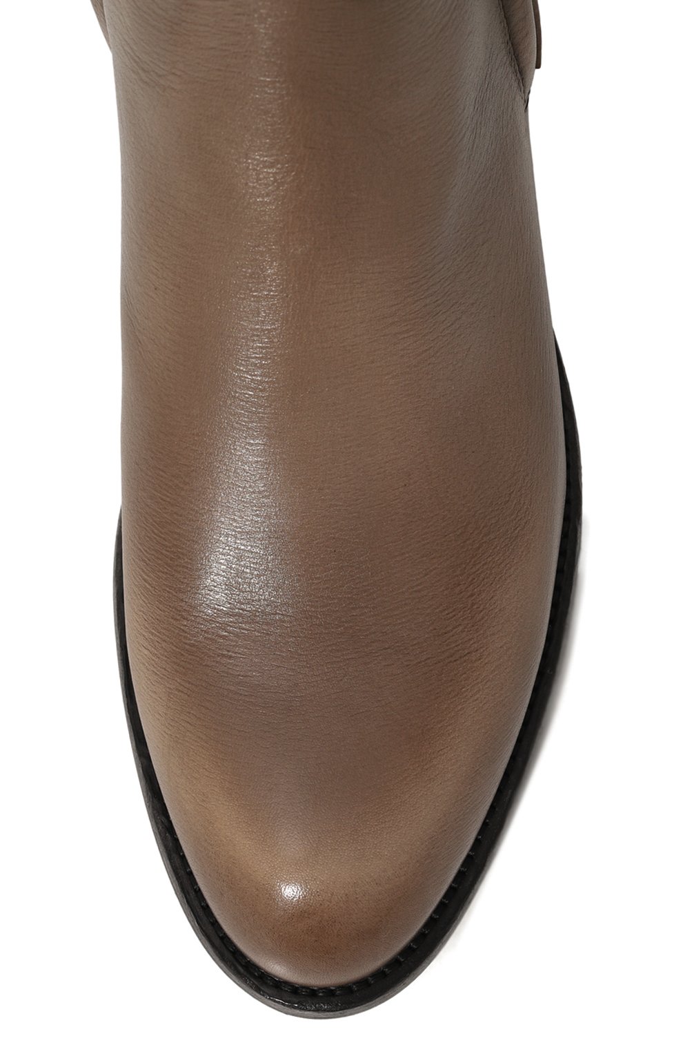 Кожаные ботильоны PANTANETTI темно-бежевого цвета по цене 51450 руб., арт. 18205F/KINDER, фото 6 Кожаные ботильоны PANTANETTI, арт. 18205F/KINDER, фото 6