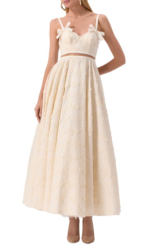 Платье Giambattista Valli 25SSPVTE5170-24EMB Кремовый  25SSPVTE5170-24EMB Фото 2