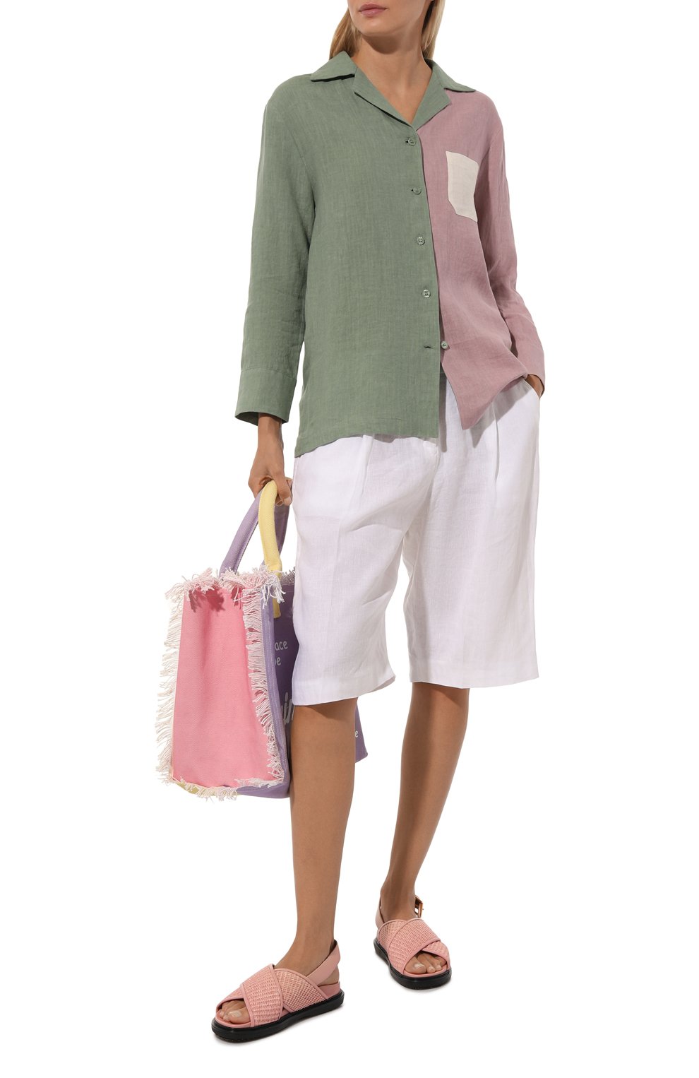 Льняная рубашка MANEBI, арт. A70NA, фото 2