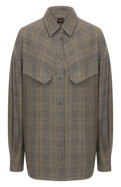 Женская рубашка из вискозы BOSS ORANGE, арт. 50548656