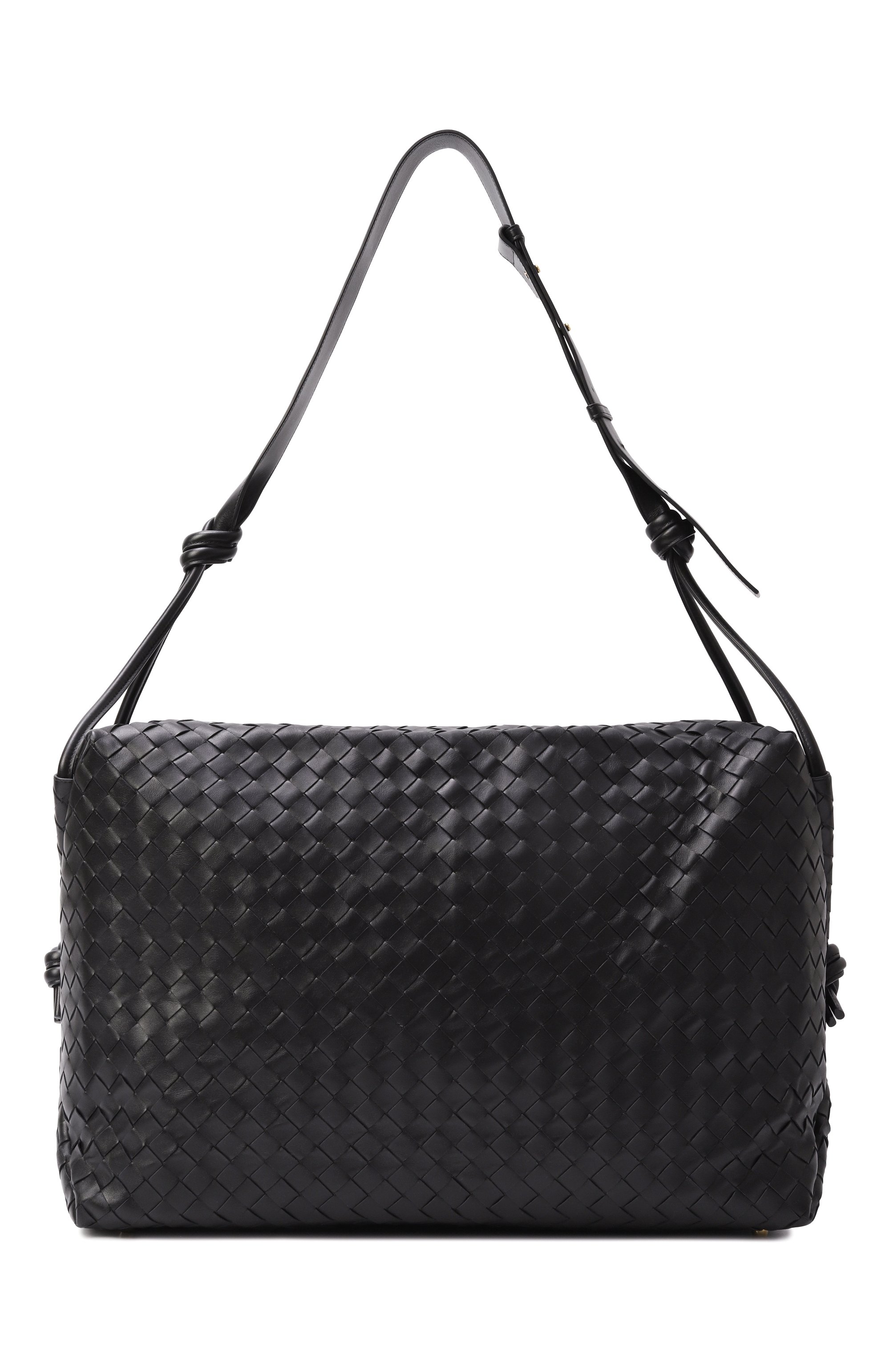 Сумка loop weekender large BOTTEGA VENETA черного цвета по цене 699500 руб., арт. 799584/V2HL1, фото 6 Сумка loop weekender large BOTTEGA VENETA, арт. 799584/V2HL1, фото 6