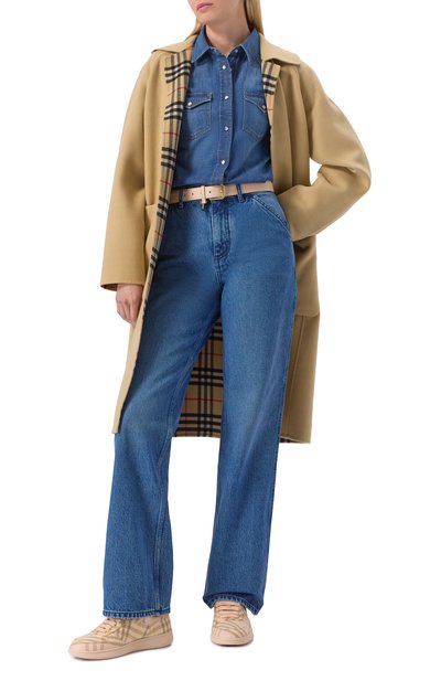 Текстильные кеды terrace BURBERRY, арт. 8105187, фото 2