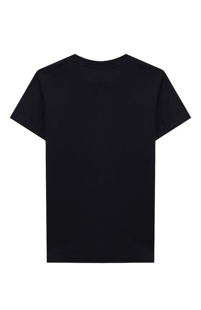 Хлопковая футболка BRUNELLO CUCINELLI синего цвета по цене 21000 руб., арт. BL824S150C, фото 2 Хлопковая футболка BRUNELLO CUCINELLI, арт. BL824S150C, фото 2