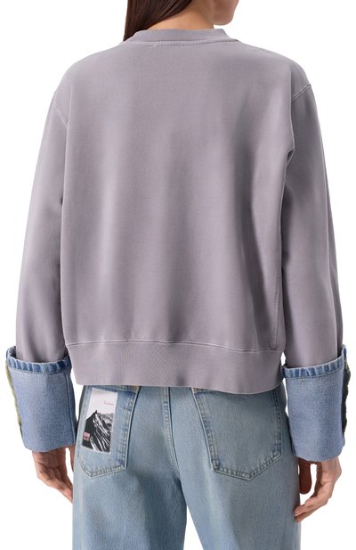 Хлопковый свитшот M05CH1NO JEANS, арт. A1709/3228, фото 4