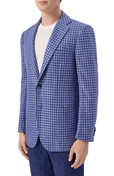 Пиджак из кашемира и шелка KITON, арт. UG81K0639G, фото 4