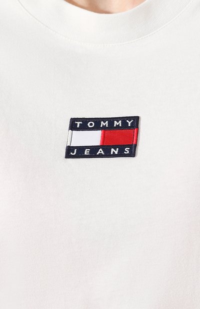 Хлопковая футболка TOMMY HILFIGER, арт. DW0DW07148, фото 5
