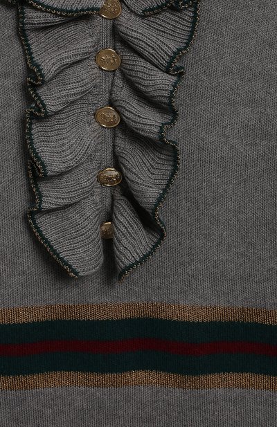 Платье из хлопка и кашемира ALETTA, арт. AKF999446/4A-8A, фото 3